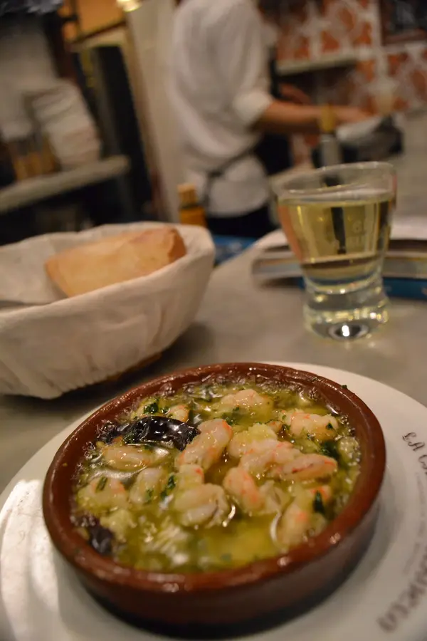 Gambas al ajillo