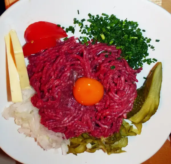 Steak tartar de solomillo de ternera