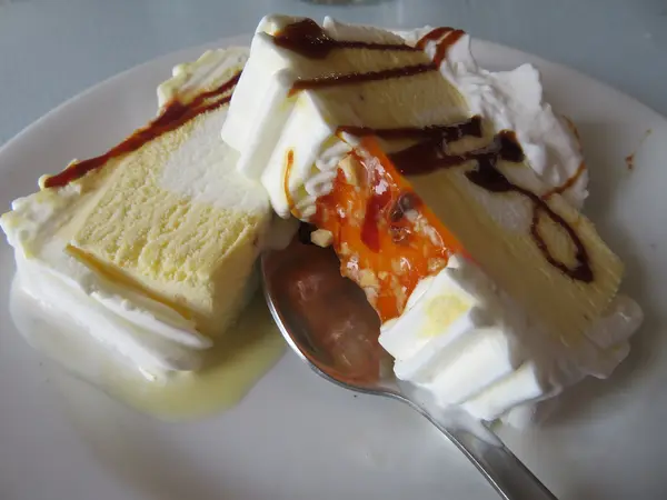 Tarta al whisky helada