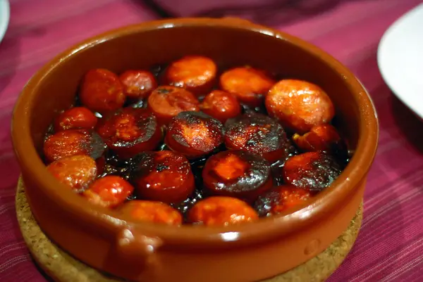 Choricitos guisados